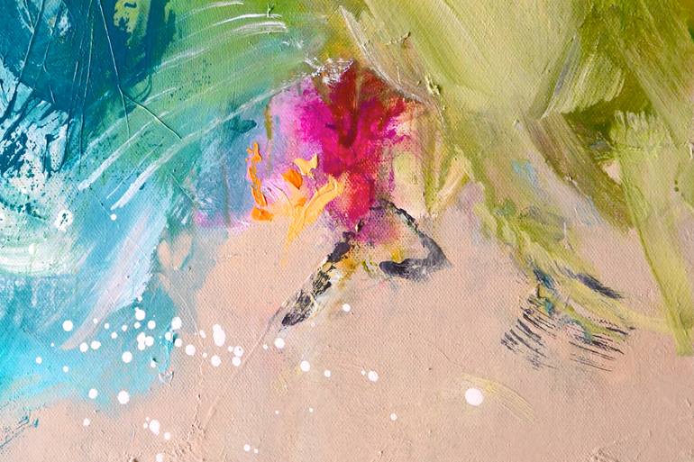 Original Abstract Expressionism Abstract Painting by Kirsten Handelmann