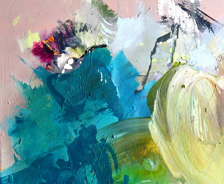 Original Abstract Expressionism Abstract Painting by Kirsten Handelmann