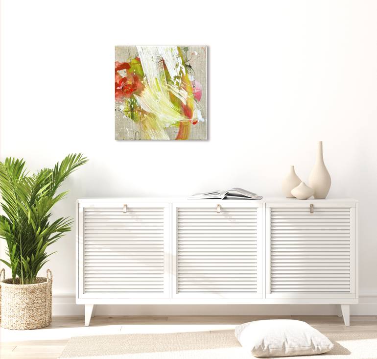Original Abstract Expressionism Abstract Painting by Kirsten Handelmann