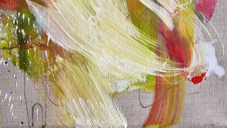 Original Abstract Expressionism Abstract Painting by Kirsten Handelmann