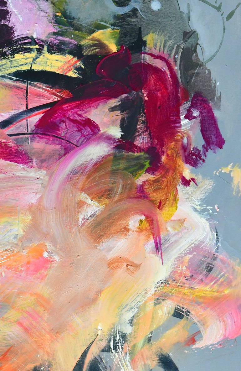 Original Abstract Expressionism Abstract Painting by Kirsten Handelmann