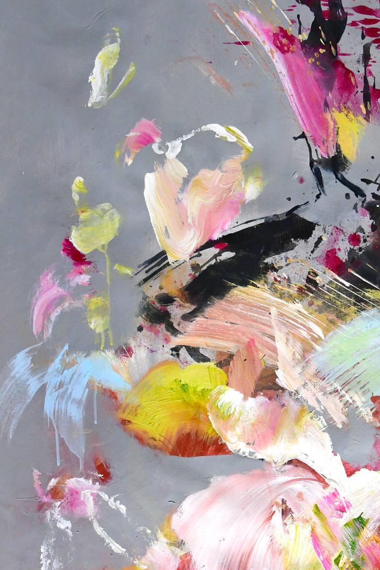 Original Abstract Expressionism Abstract Painting by Kirsten Handelmann