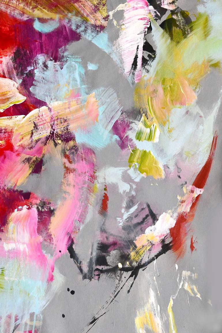 Original Abstract Expressionism Abstract Painting by Kirsten Handelmann