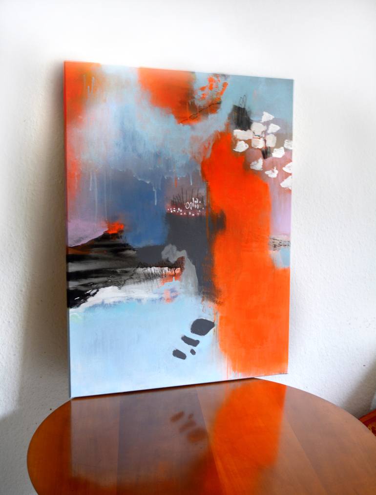 Original Abstract Painting by Kirsten Handelmann