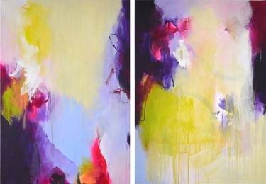 Original Abstract Paintings by Kirsten Handelmann