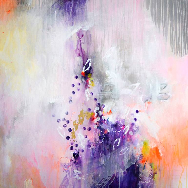 Original Abstract Paintings by Kirsten Handelmann