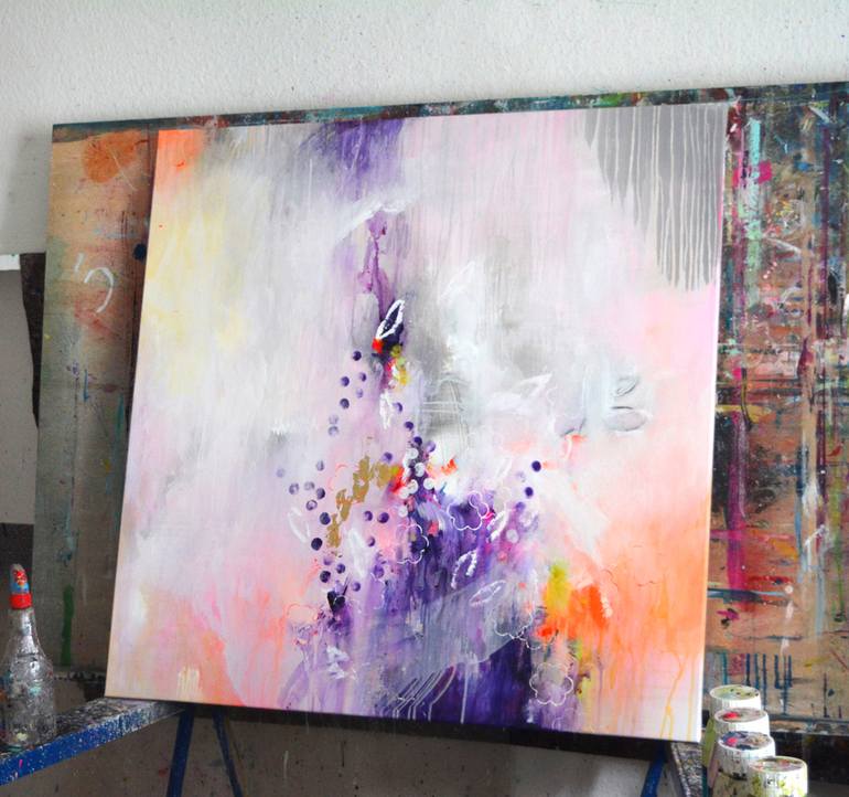 Original Abstract Painting by Kirsten Handelmann