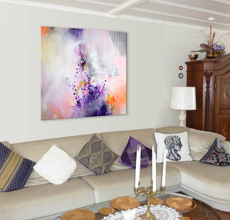 Original Abstract Painting by Kirsten Handelmann