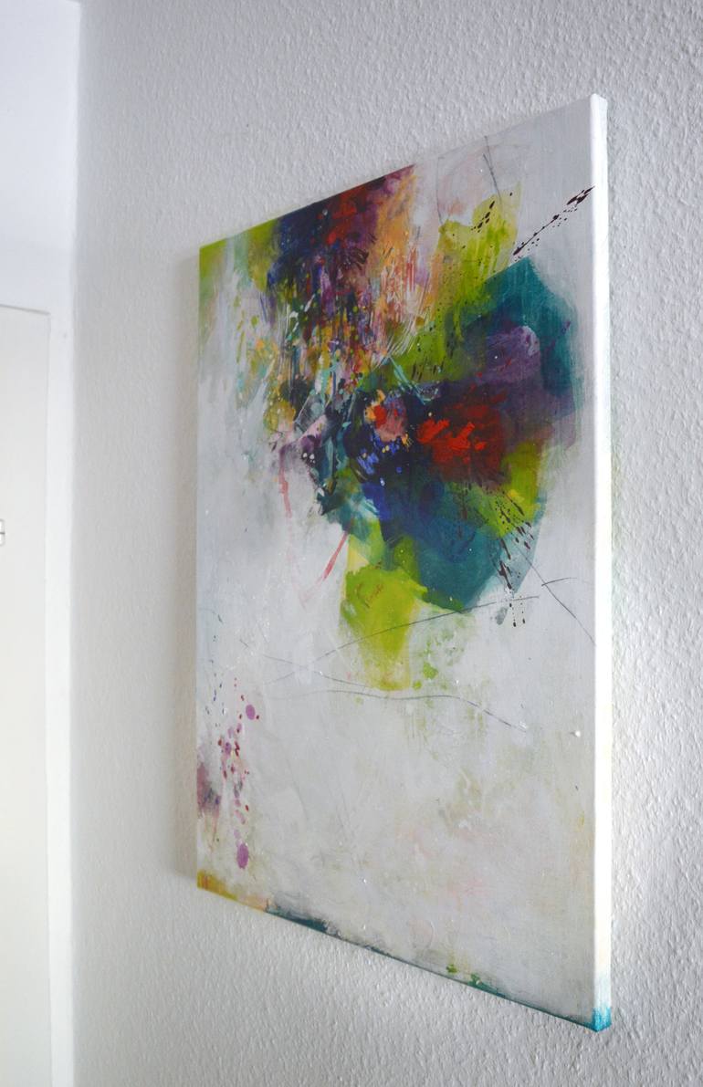 Original Abstract Painting by Kirsten Handelmann