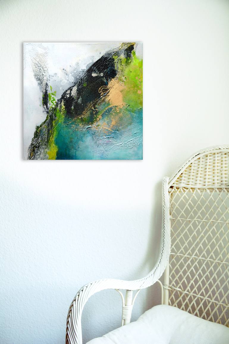 Original Abstract Painting by Kirsten Handelmann