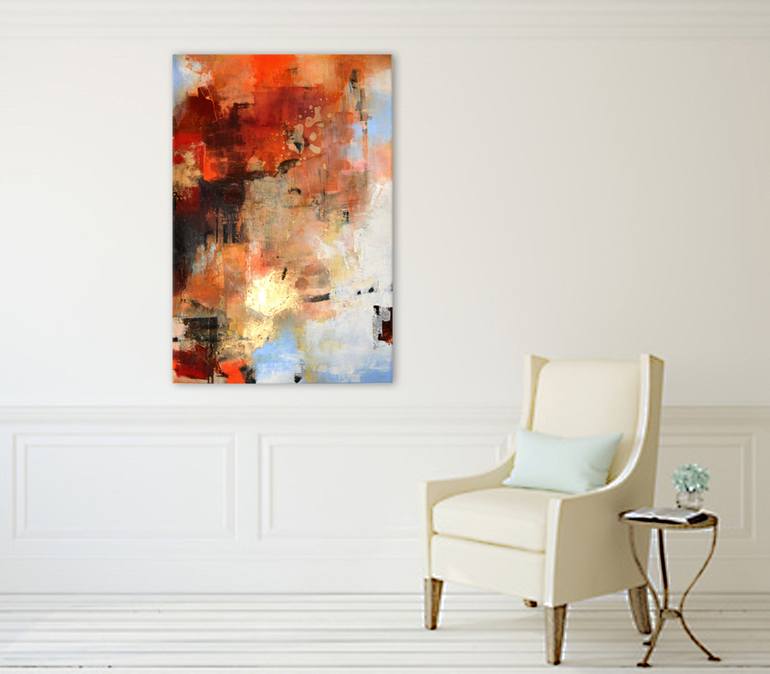 Original Abstract Painting by Kirsten Handelmann