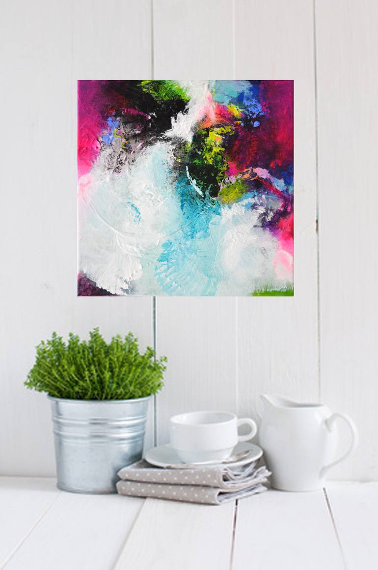 Original Abstract Painting by Kirsten Handelmann