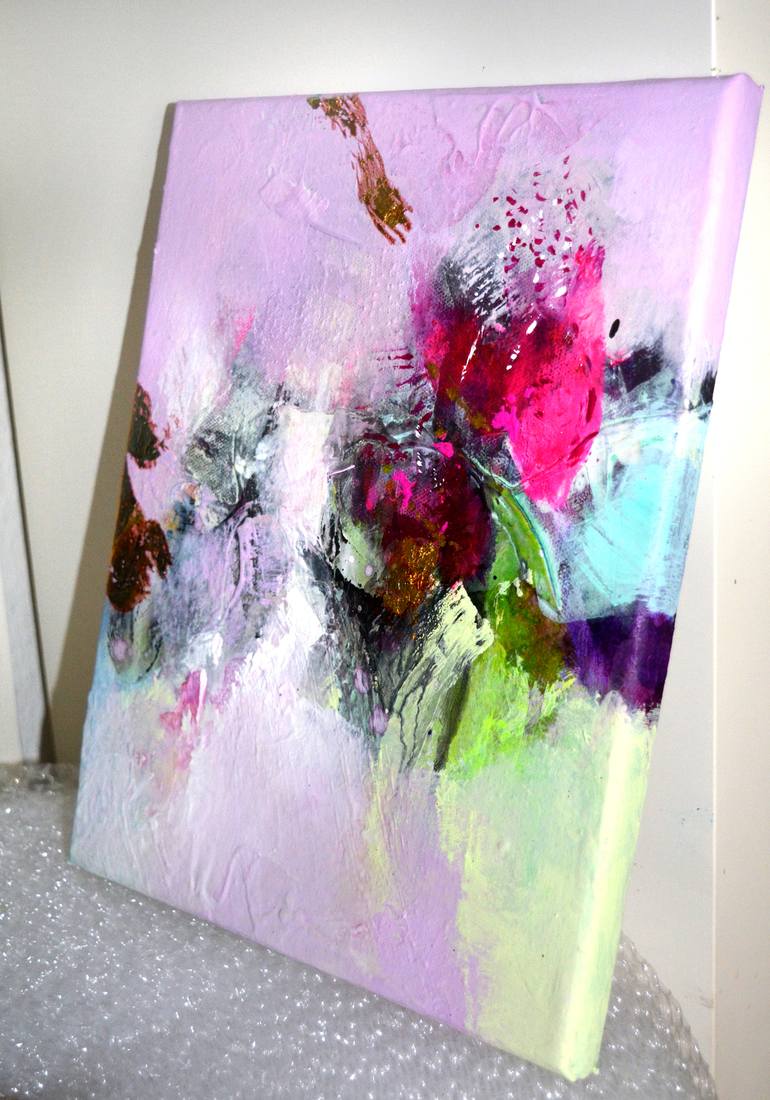 Original Abstract Painting by Kirsten Handelmann