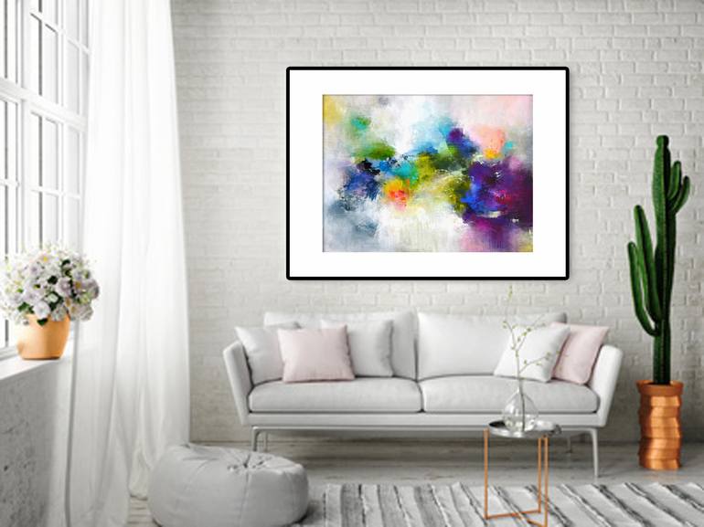 Original Abstract Painting by Kirsten Handelmann