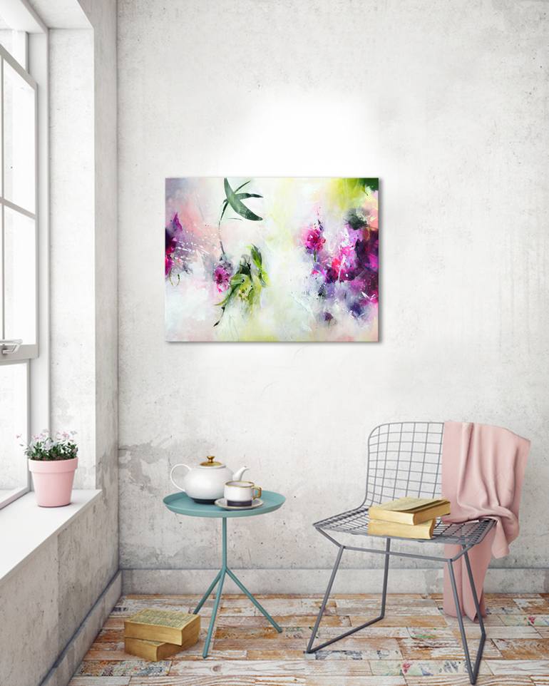 Original Abstract Painting by Kirsten Handelmann