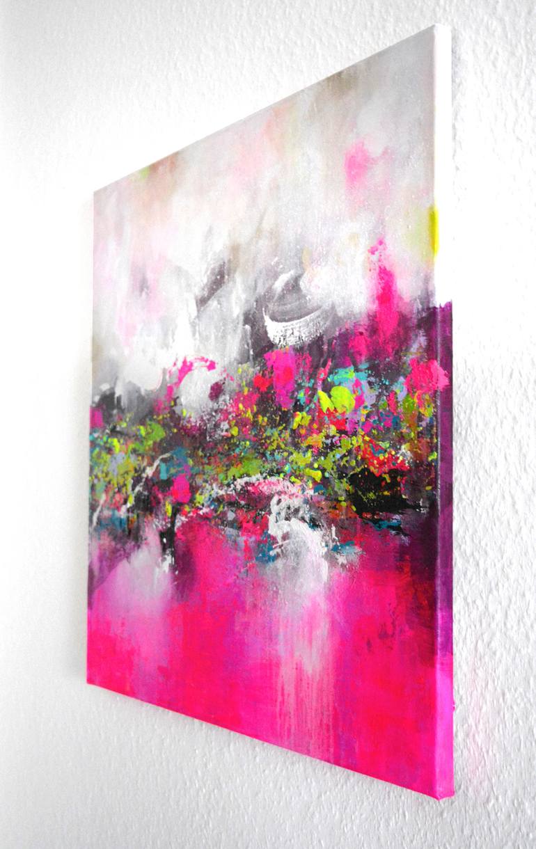 Original Abstract Painting by Kirsten Handelmann