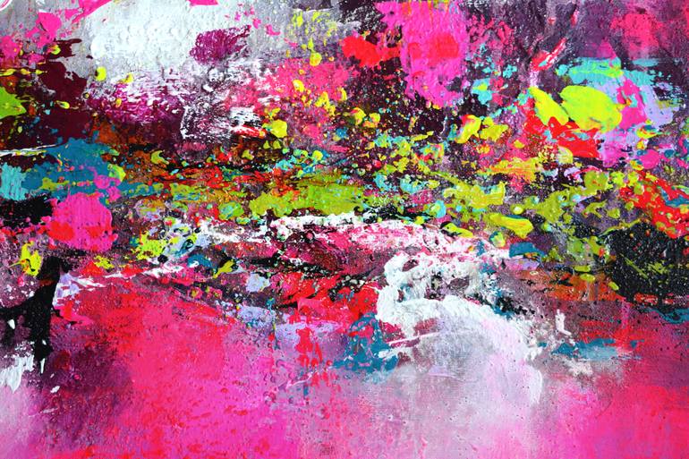 Original Abstract Painting by Kirsten Handelmann