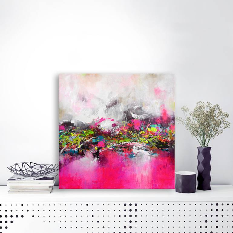 Original Abstract Painting by Kirsten Handelmann