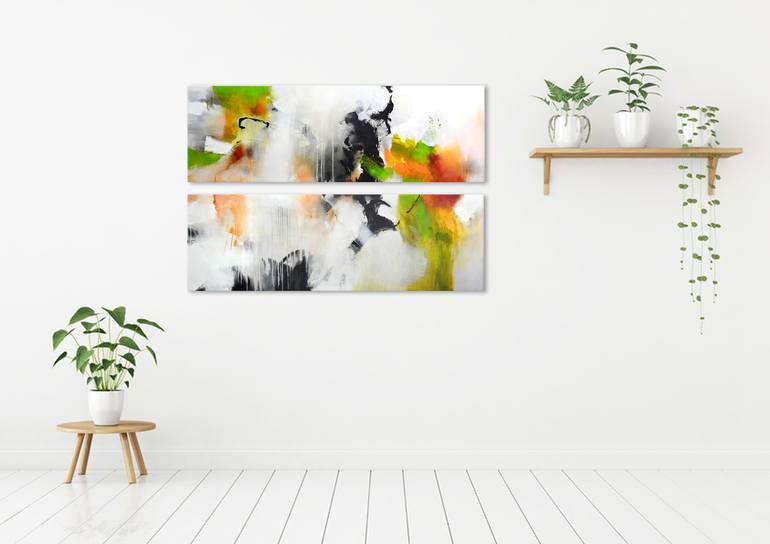 Original Abstract Painting by Kirsten Handelmann