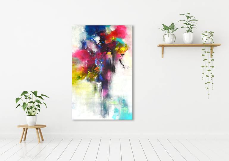 Original Abstract Painting by Kirsten Handelmann