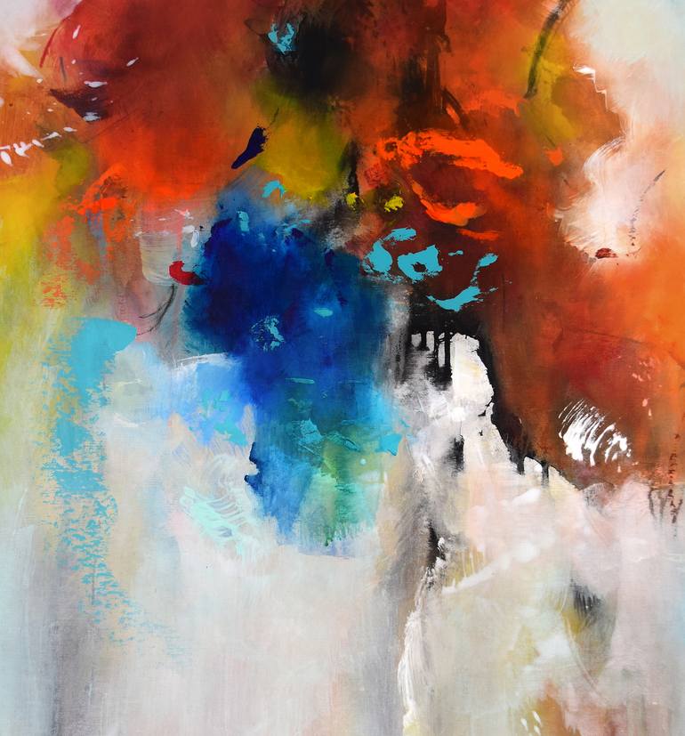 Original Abstract Painting by Kirsten Handelmann