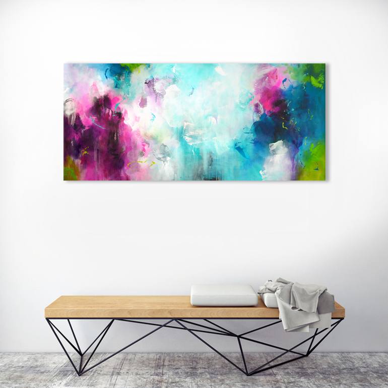 Original Abstract Painting by Kirsten Handelmann