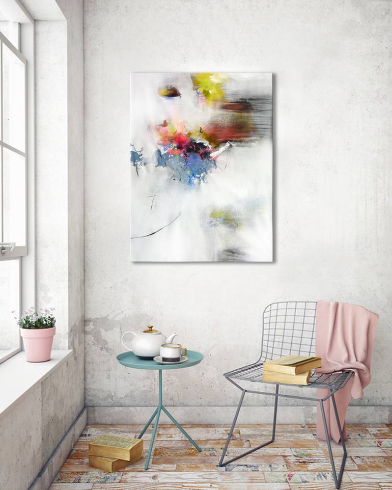 Original Abstract Painting by Kirsten Handelmann