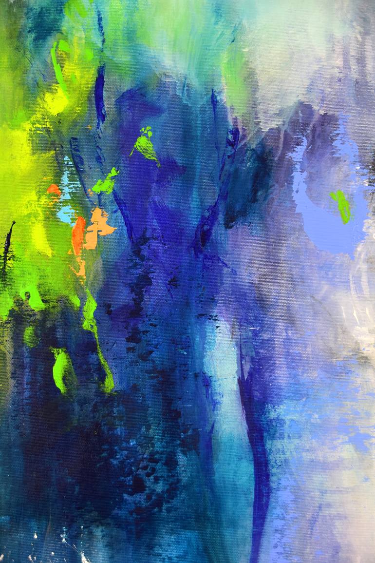 Original Abstract Painting by Kirsten Handelmann