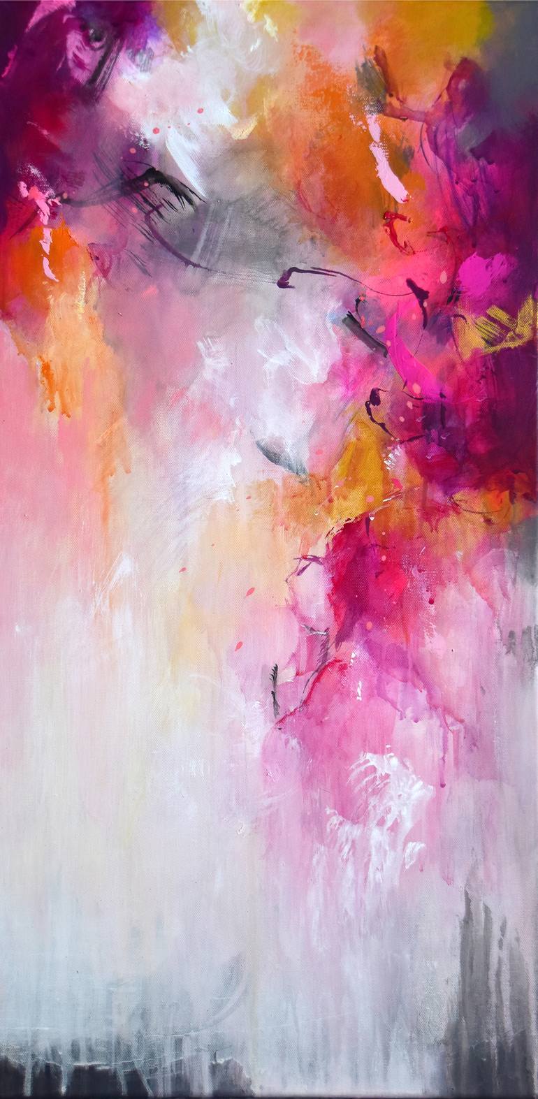 Original Abstract Painting by Kirsten Handelmann