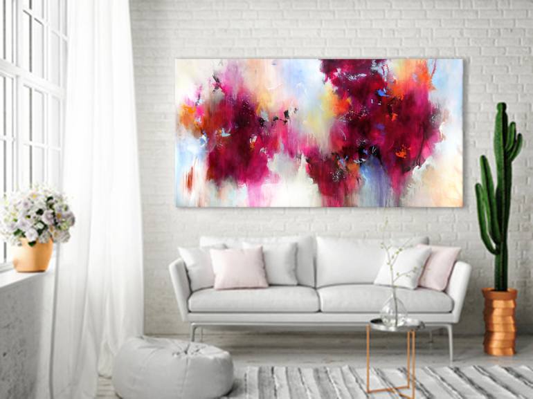 Original Abstract Painting by Kirsten Handelmann