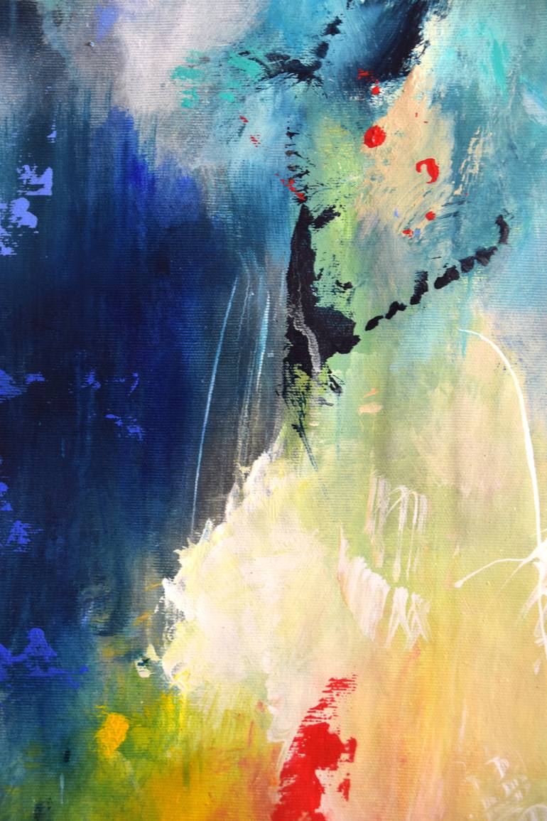 Original Abstract Painting by Kirsten Handelmann