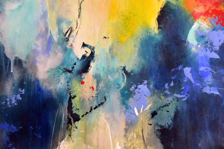 Original Abstract Painting by Kirsten Handelmann