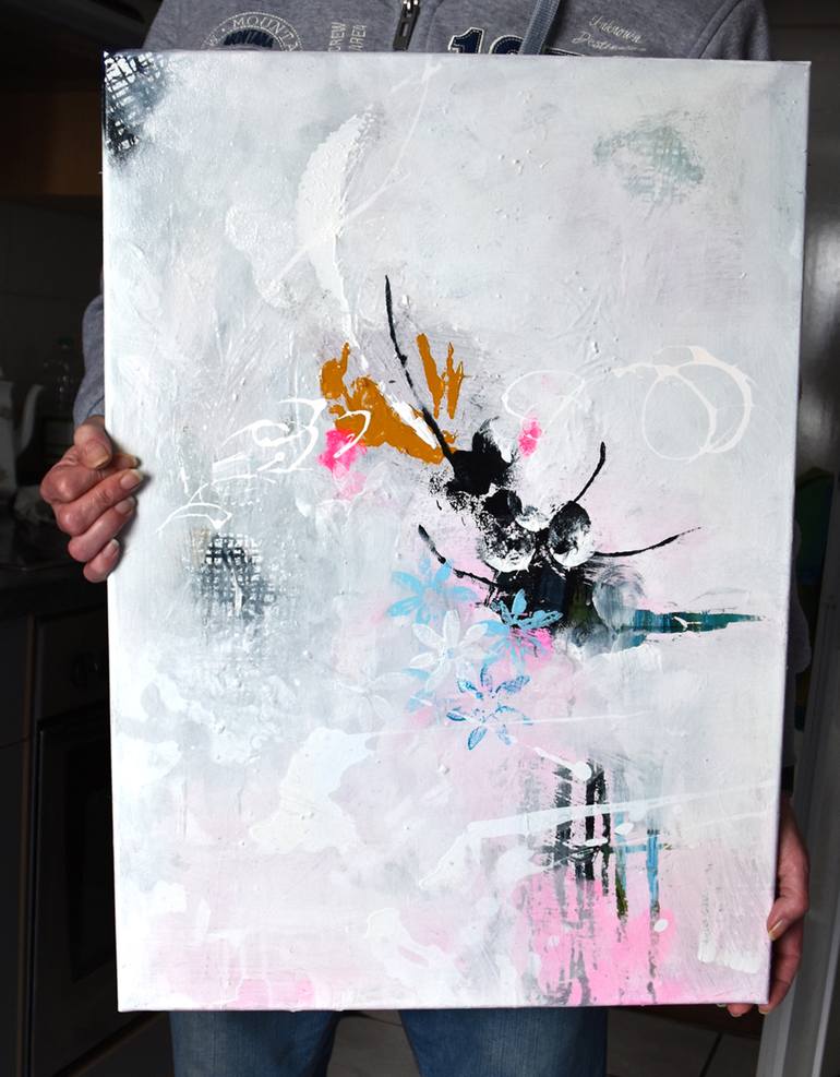 Original Abstract Painting by Kirsten Handelmann