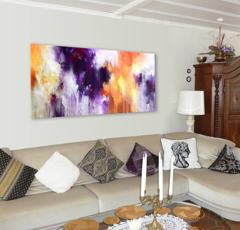 Original Abstract Painting by Kirsten Handelmann