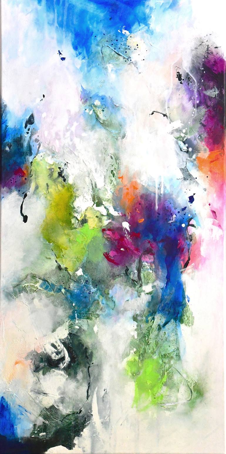 Original Abstract Painting by Kirsten Handelmann