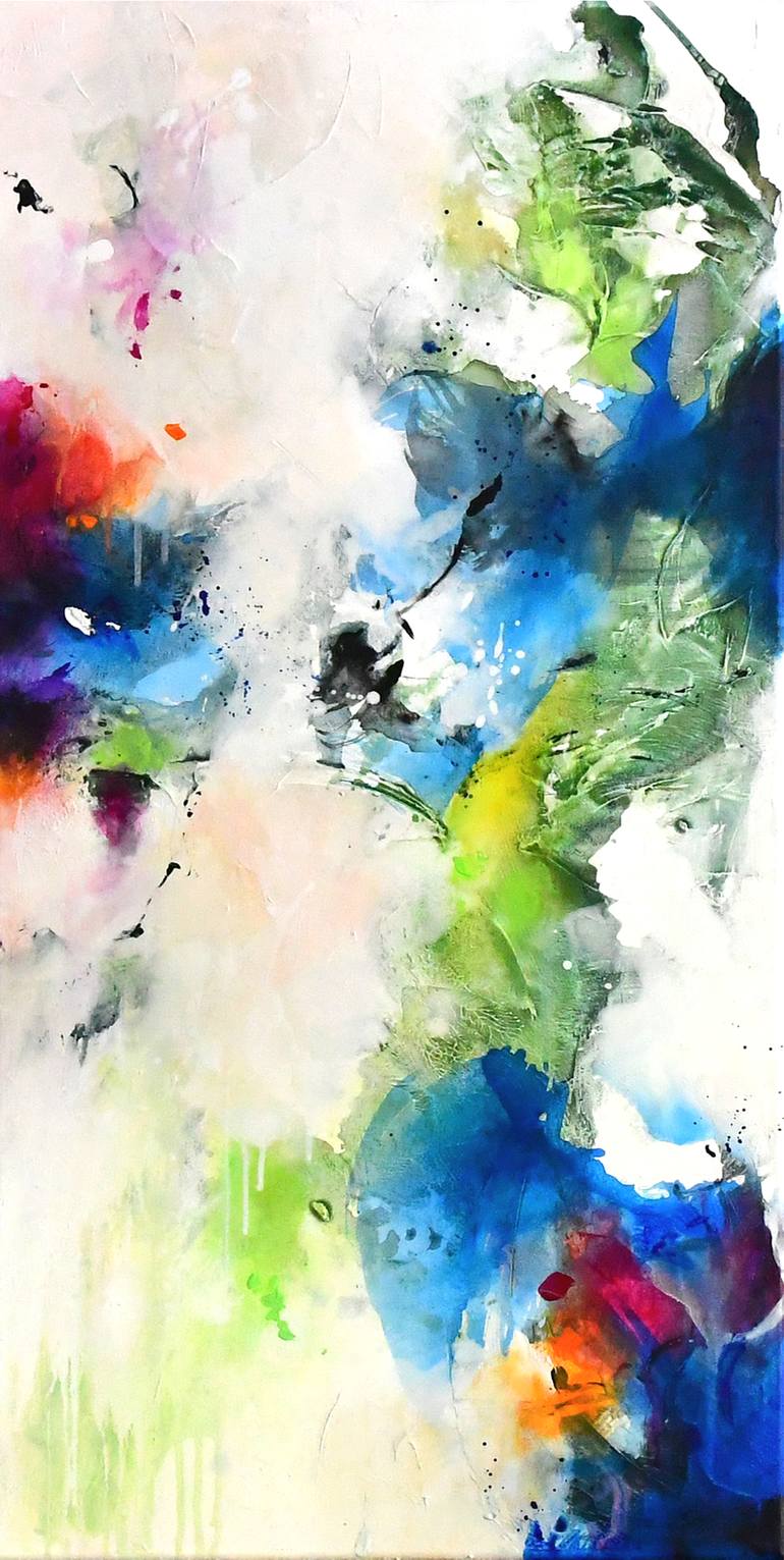 Original Abstract Painting by Kirsten Handelmann