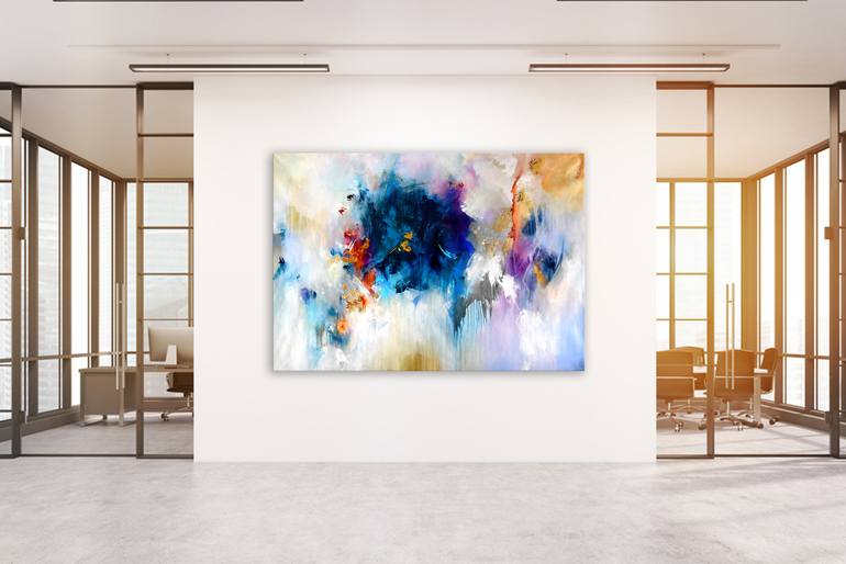 Original Abstract Painting by Kirsten Handelmann