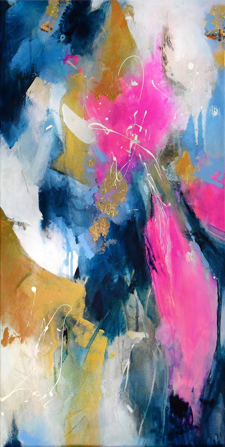 Original Abstract Painting by Kirsten Handelmann