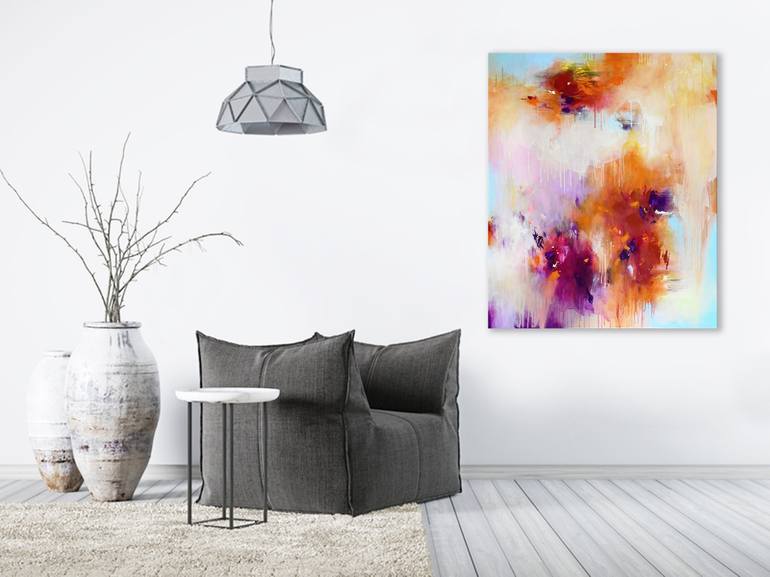 Original Abstract Painting by Kirsten Handelmann