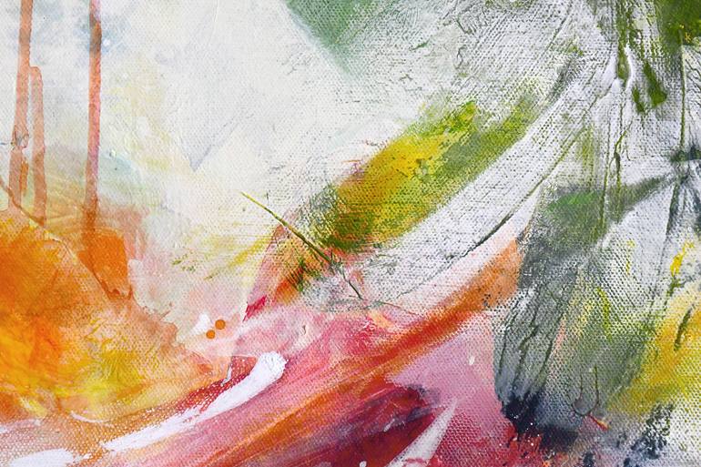 Original Abstract Expressionism Abstract Painting by Kirsten Handelmann