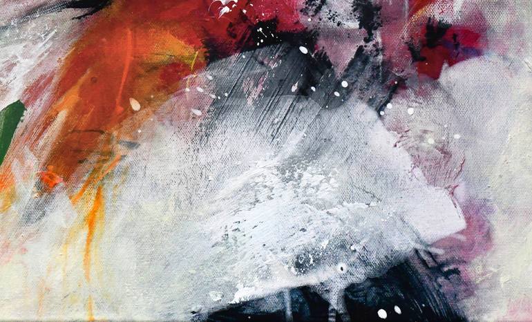 Original Abstract Expressionism Abstract Painting by Kirsten Handelmann