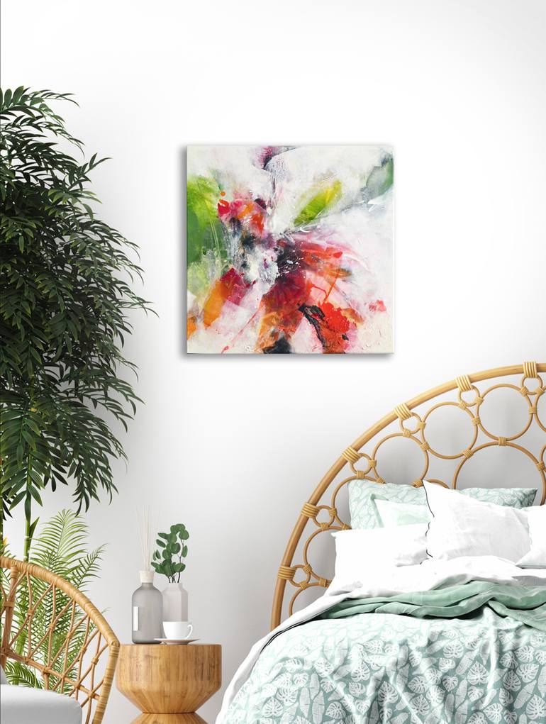 Original Abstract Expressionism Abstract Painting by Kirsten Handelmann