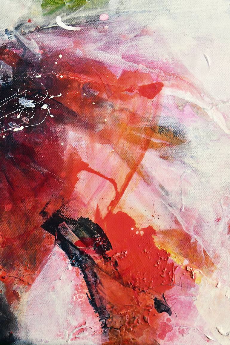 Original Abstract Expressionism Abstract Painting by Kirsten Handelmann