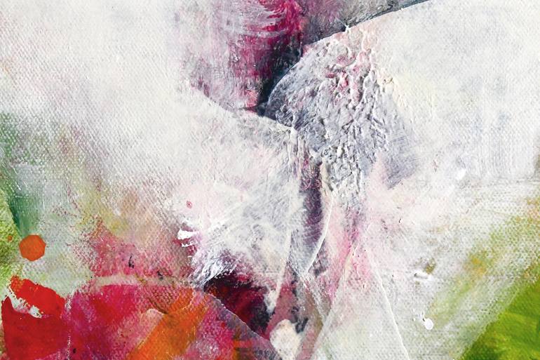 Original Abstract Expressionism Abstract Painting by Kirsten Handelmann