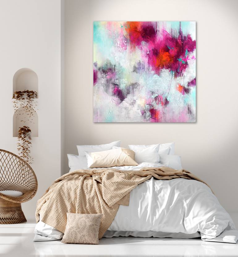 Original Abstract Painting by Kirsten Handelmann