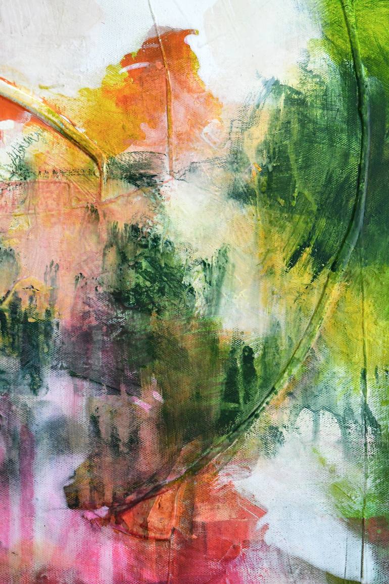 Original Abstract Painting by Kirsten Handelmann