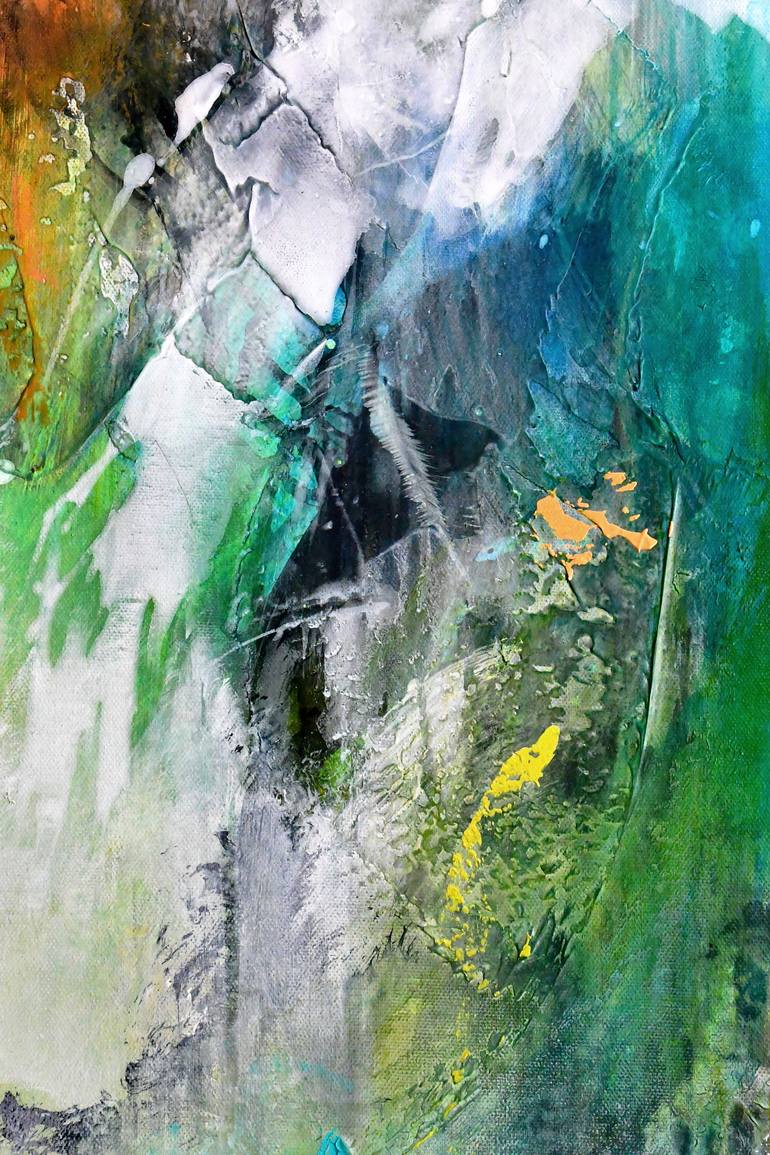 Original Abstract Painting by Kirsten Handelmann