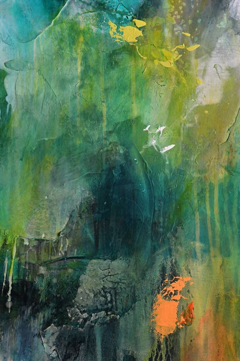 Original Abstract Painting by Kirsten Handelmann