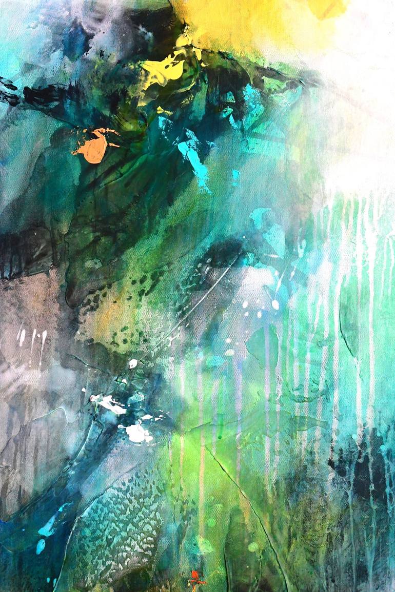 Original Abstract Painting by Kirsten Handelmann