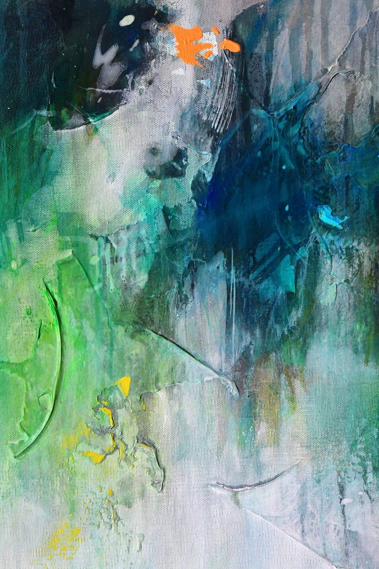 Original Abstract Painting by Kirsten Handelmann